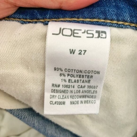 Joe's Jeans Denim Dana Distressed Casual Summer Medium Wash Shorts - Picture 13 of 16